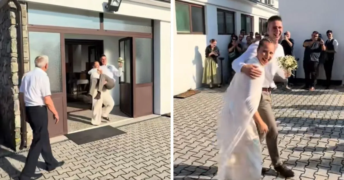 Mlada prenijela mladoženju preko praga, komentari su hit: "Što nije bacao bidermajer?"