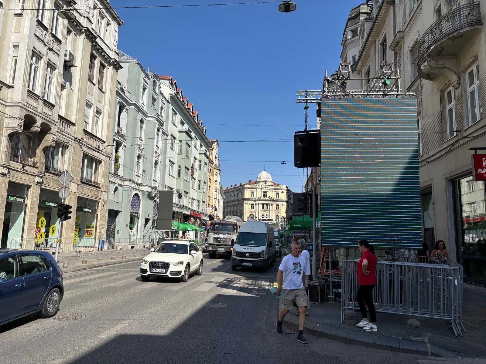 Sarajevo večeras pleše uz Solomuna, evo kako teku pripreme pred spektakl kod Vječne vatre