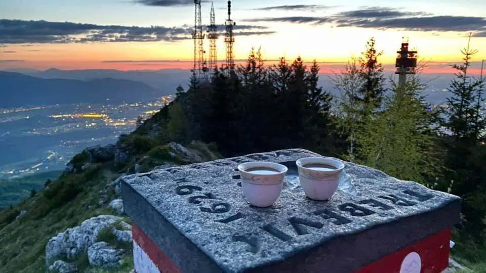 Trebević, žičara, turisti