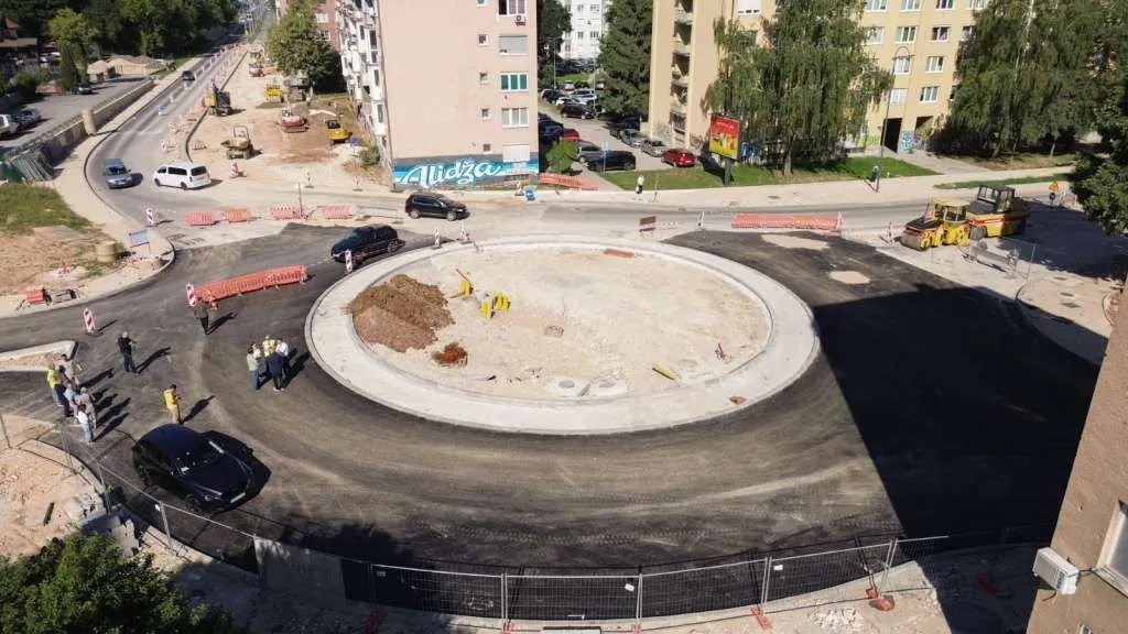 Završni radovi na kružnom toku zatvorili dio Sarajeva, očekuju se velike gužve
