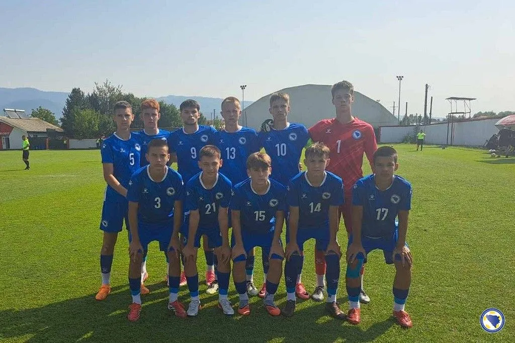 Pionirska reprezentacija BiH u drugom kolu UEFA Razvojnog turnira poražena od Ukrajine