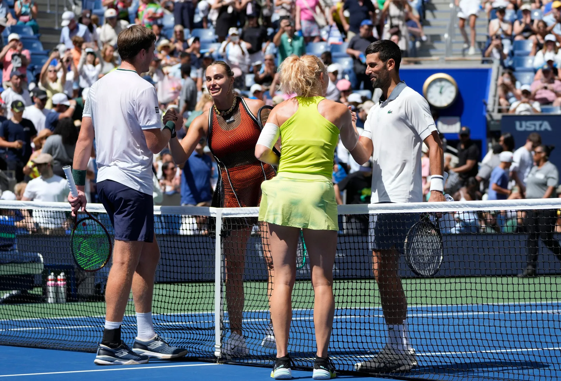 Novak Đoković i Aryna Sabalenka eliminisani na startu US Opena