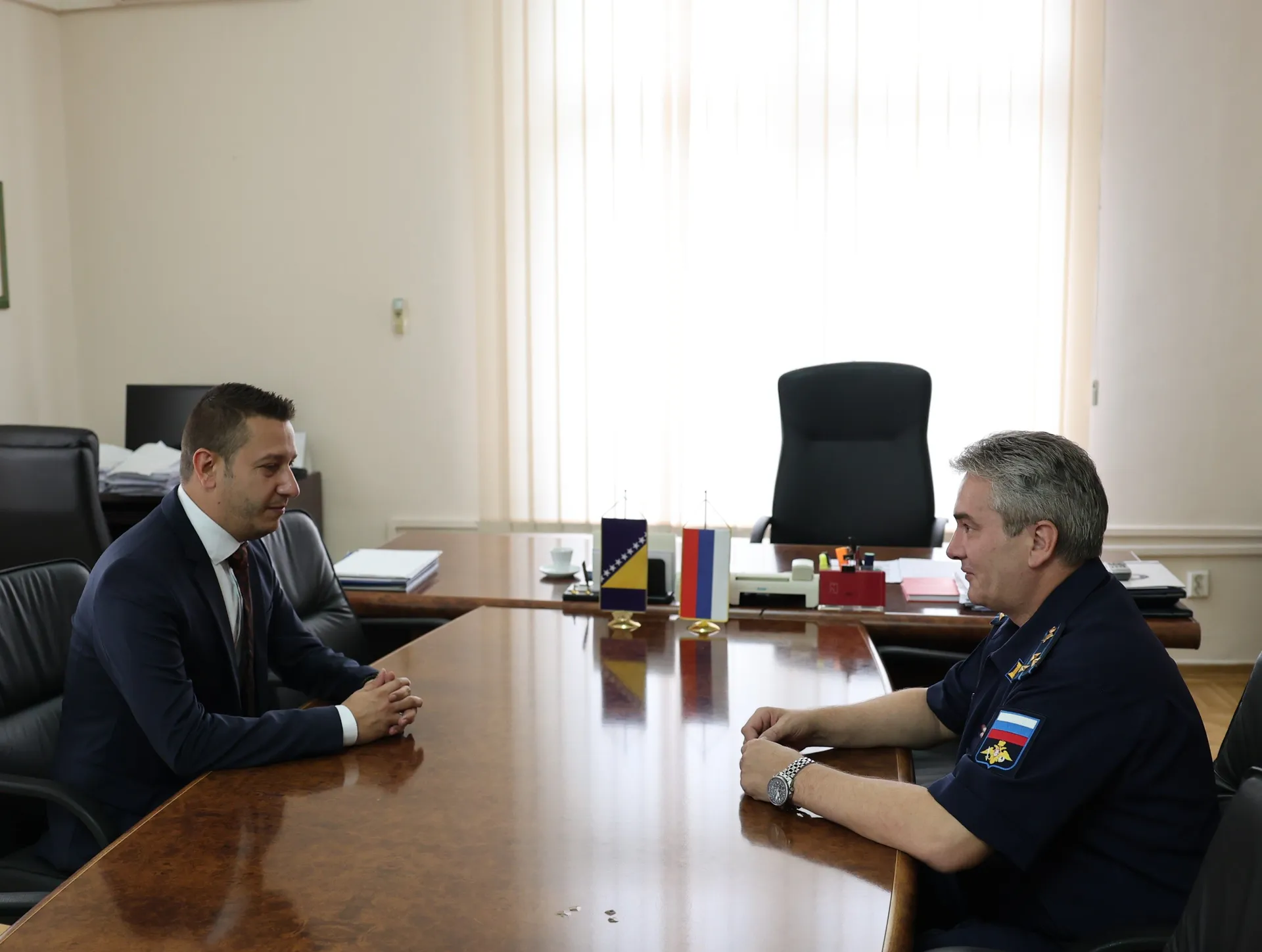 Zamjenik ministra odbrane se sastao s vojnim atašeom Ruske Federacije