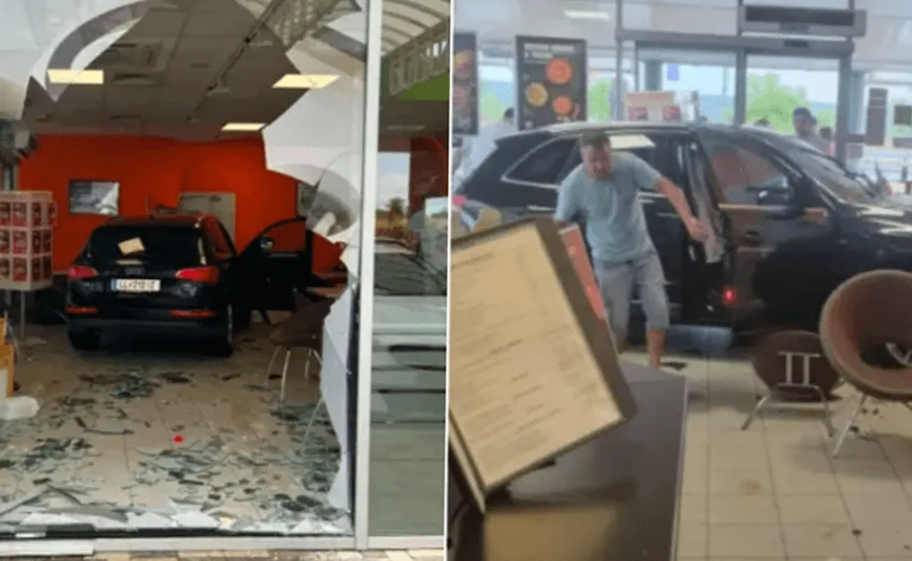 Drama na autoputu u Hrvatskoj, automobilom uletio u kafić na odmaralištu