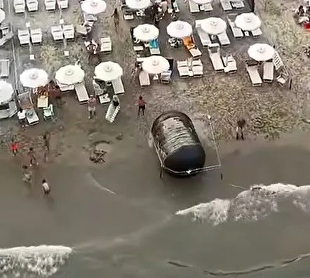 Misterija na poznatoj plaži: Ogroman crni objekt izronio iz mora, reagovala policija