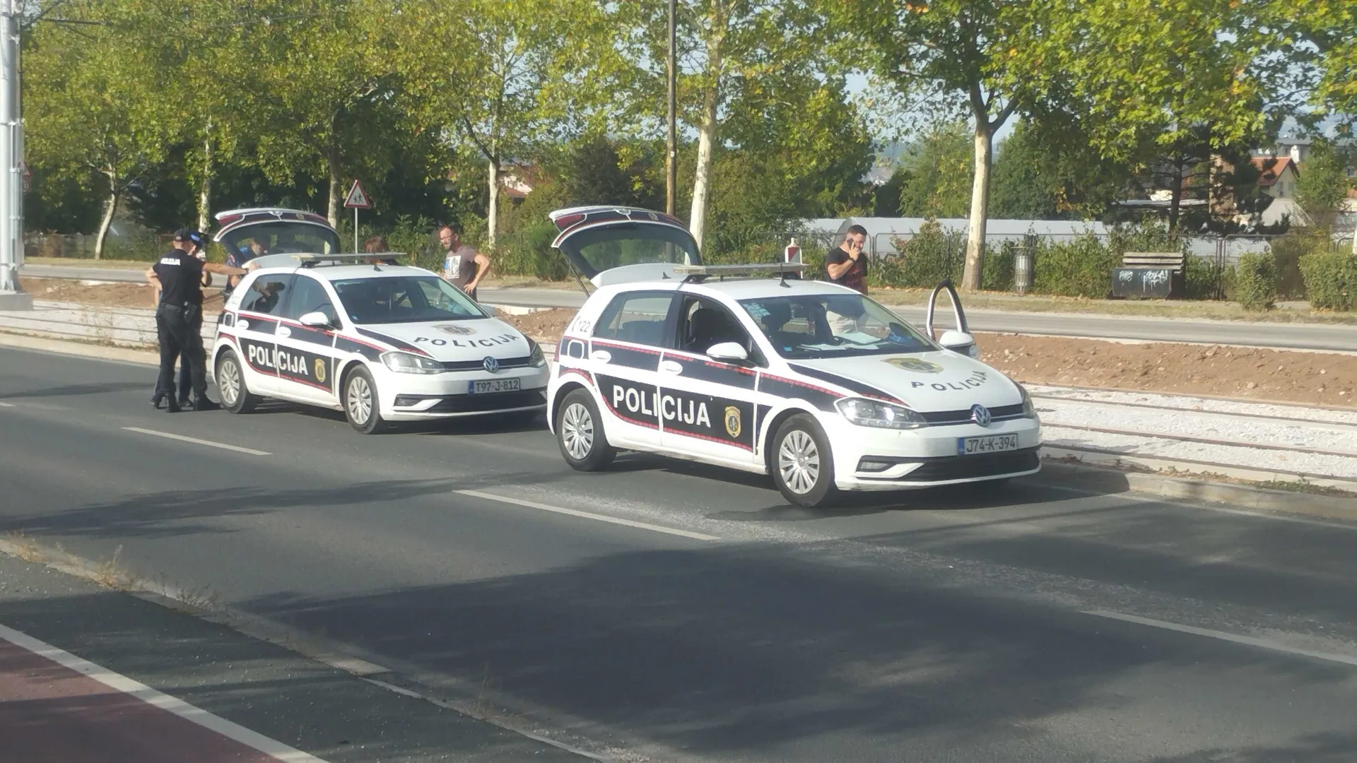 Saobraćajna nesreća, Sarajevo, prema Hrasnici, policija