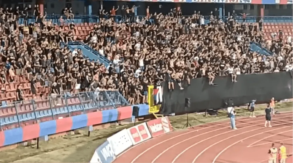 Kako su igrači i navijači Borca proslavili pobjedu: "Srpski šampion"