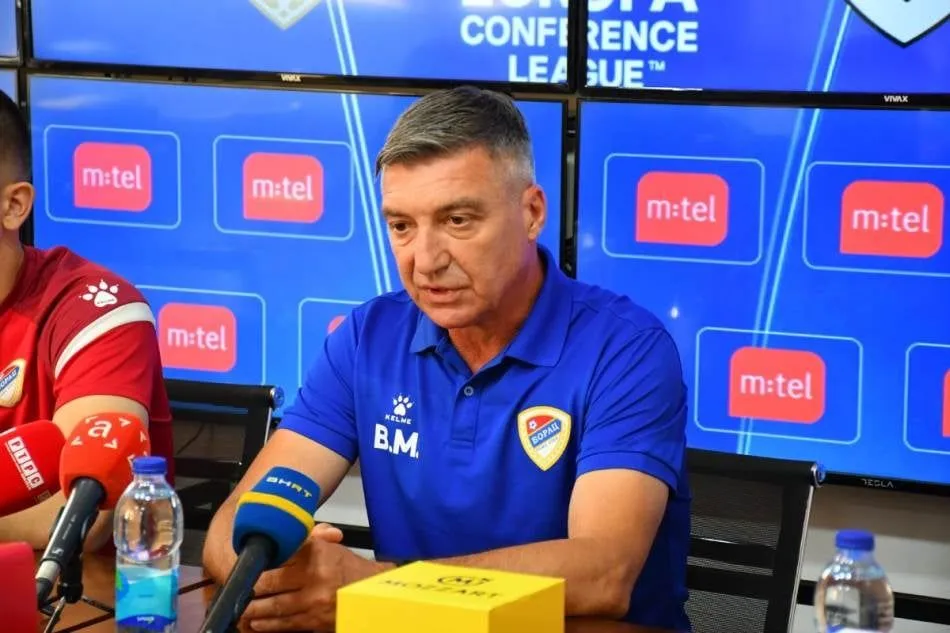Marinović najavio borbu Borca za čast kluba i grada protiv Panathinaikosa