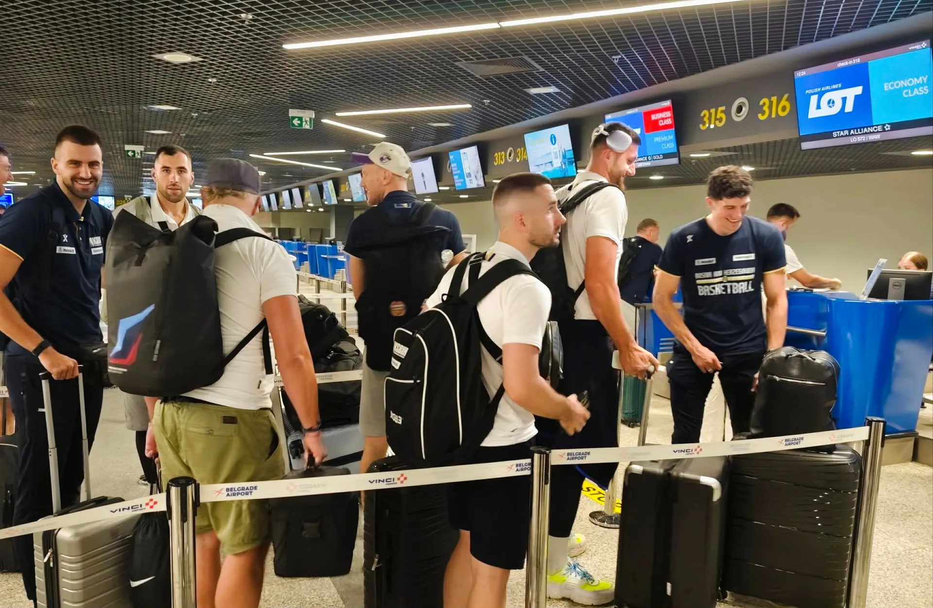 Košarkaši otputovali u Litvaniju, jedan igrač ostao u Sarajevu