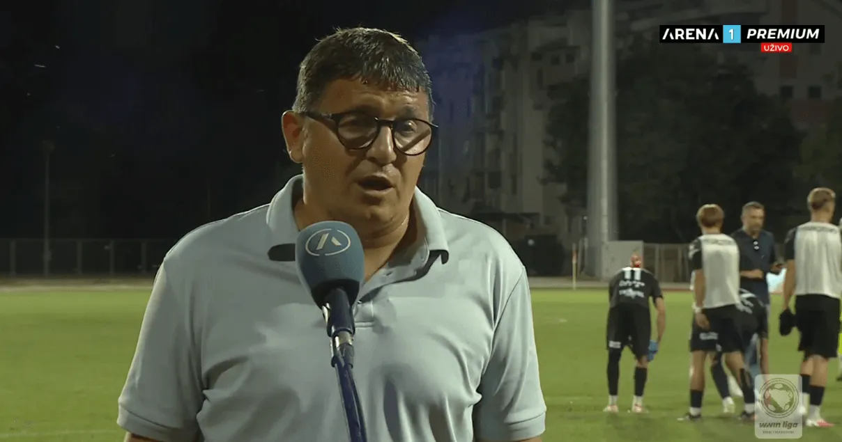 Šta je Perica Ognjenović izjavio nakon utakmice protiv Čelika?