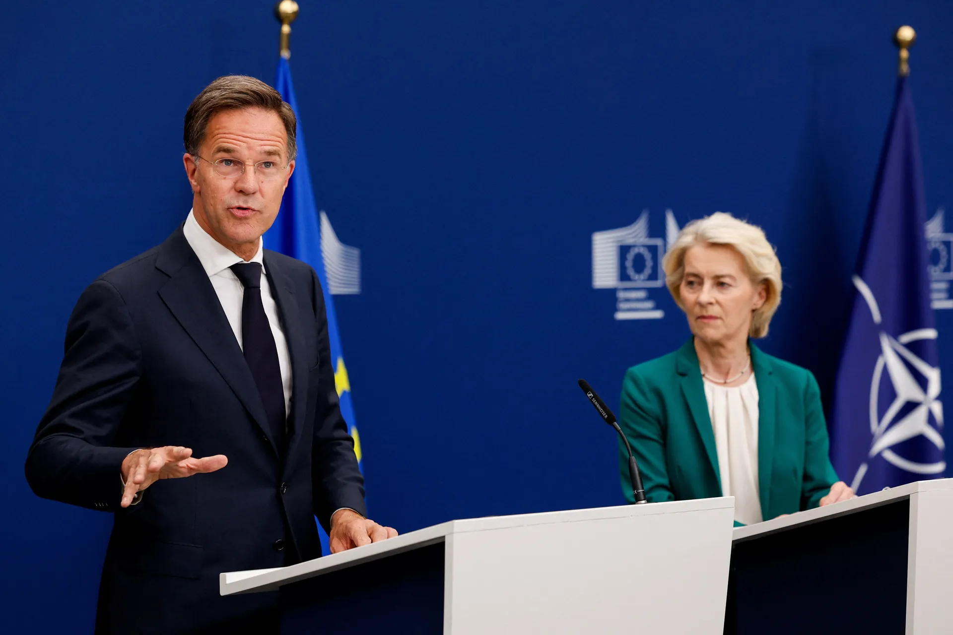 Rutte: Rusija postaje sve bezobzirnija; Von der Leyen: Nećemo to tolerisati