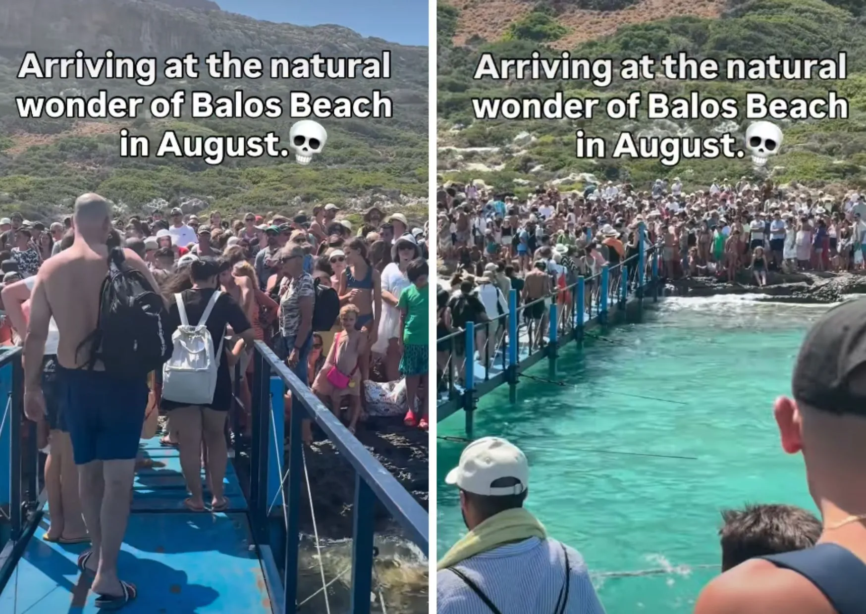 "Ovo je pakao": Turisti preplavili čuvenu plažu, snimak izazvao burne reakcije