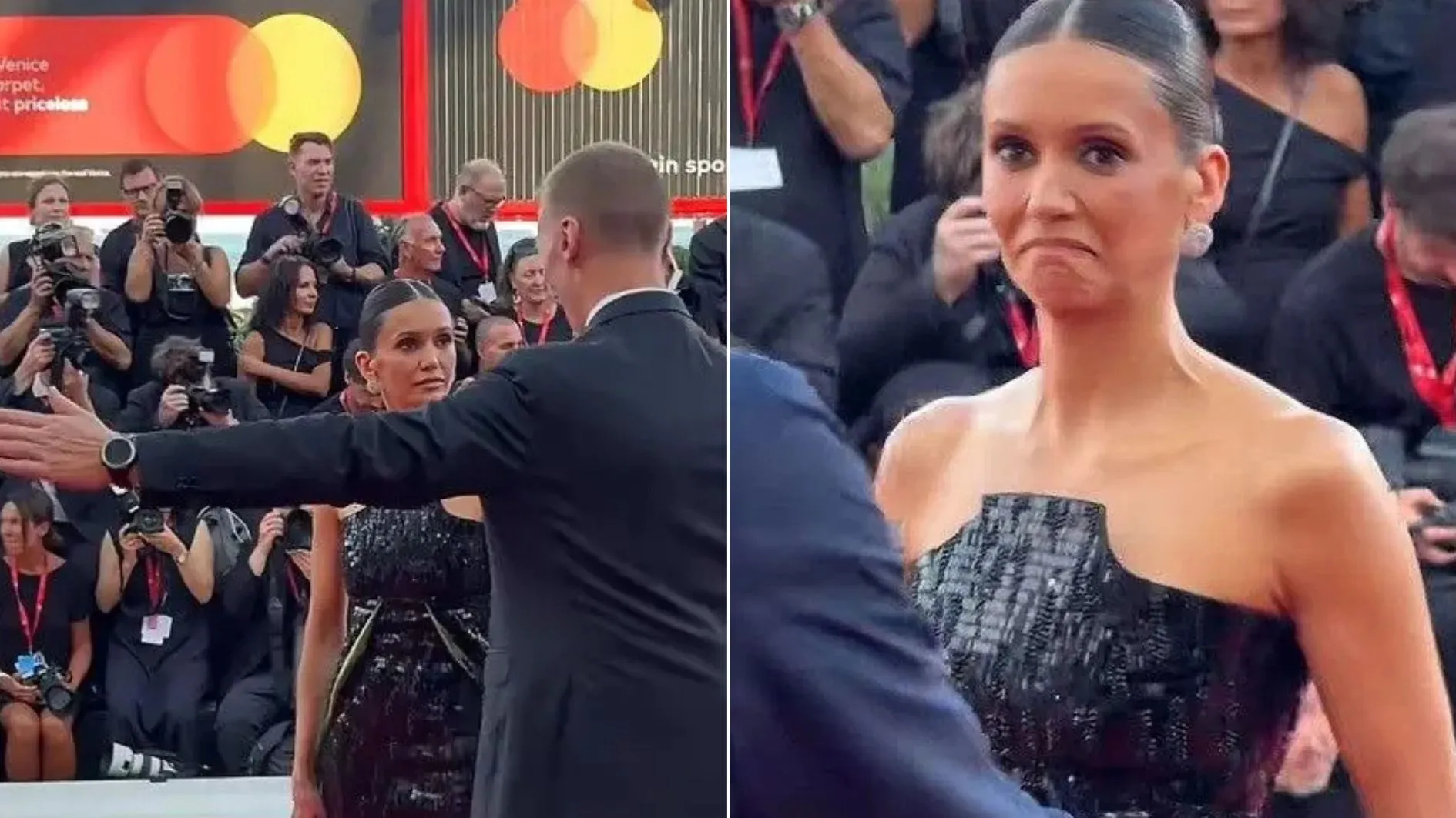Nina Dobrev ostala zbunjena na crvenom tepihu: Zaštitar joj poručio da ode