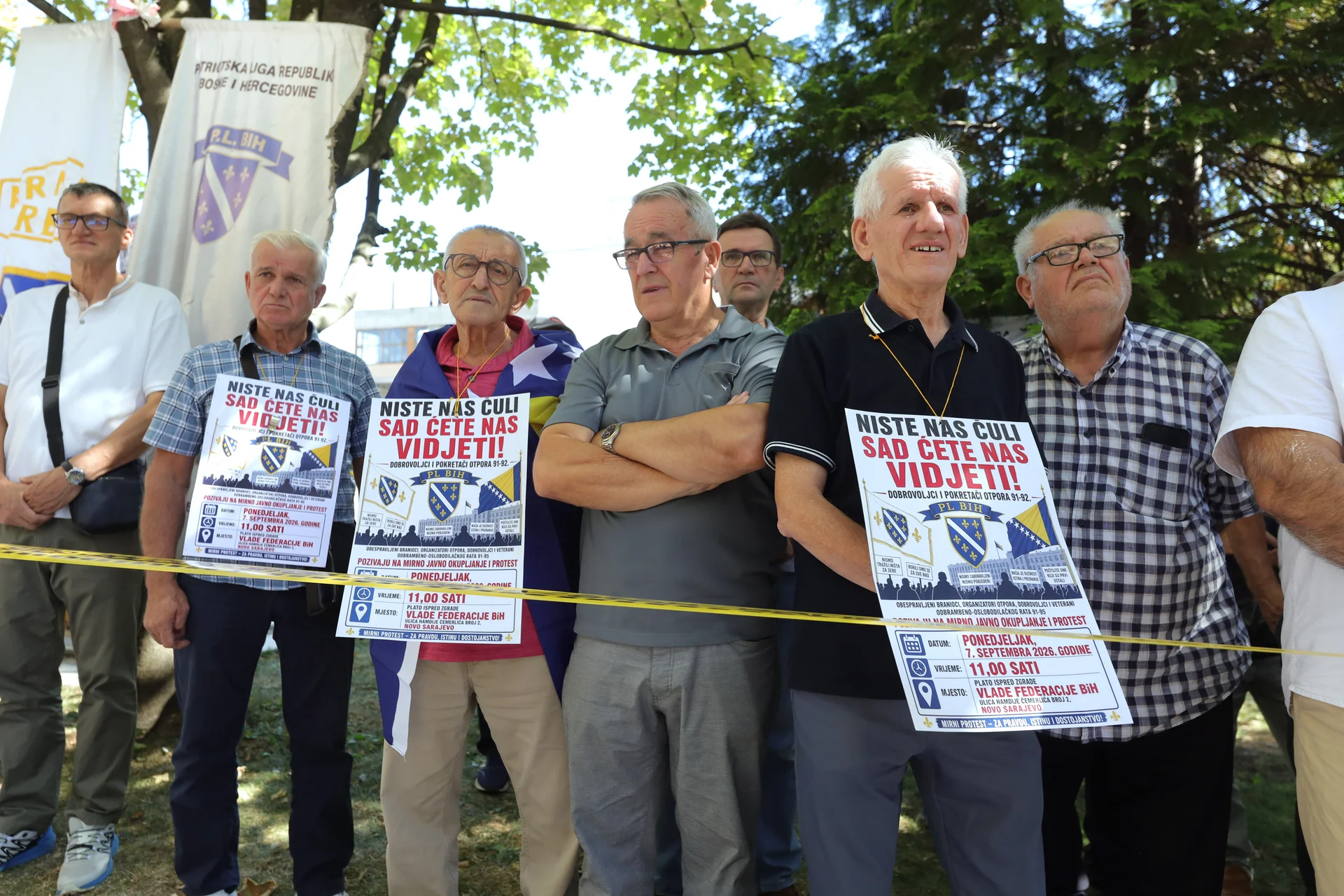 Bivši pripadnici Armije RBiH i HVO-a čekaju odluku, spremni su i za novi protest