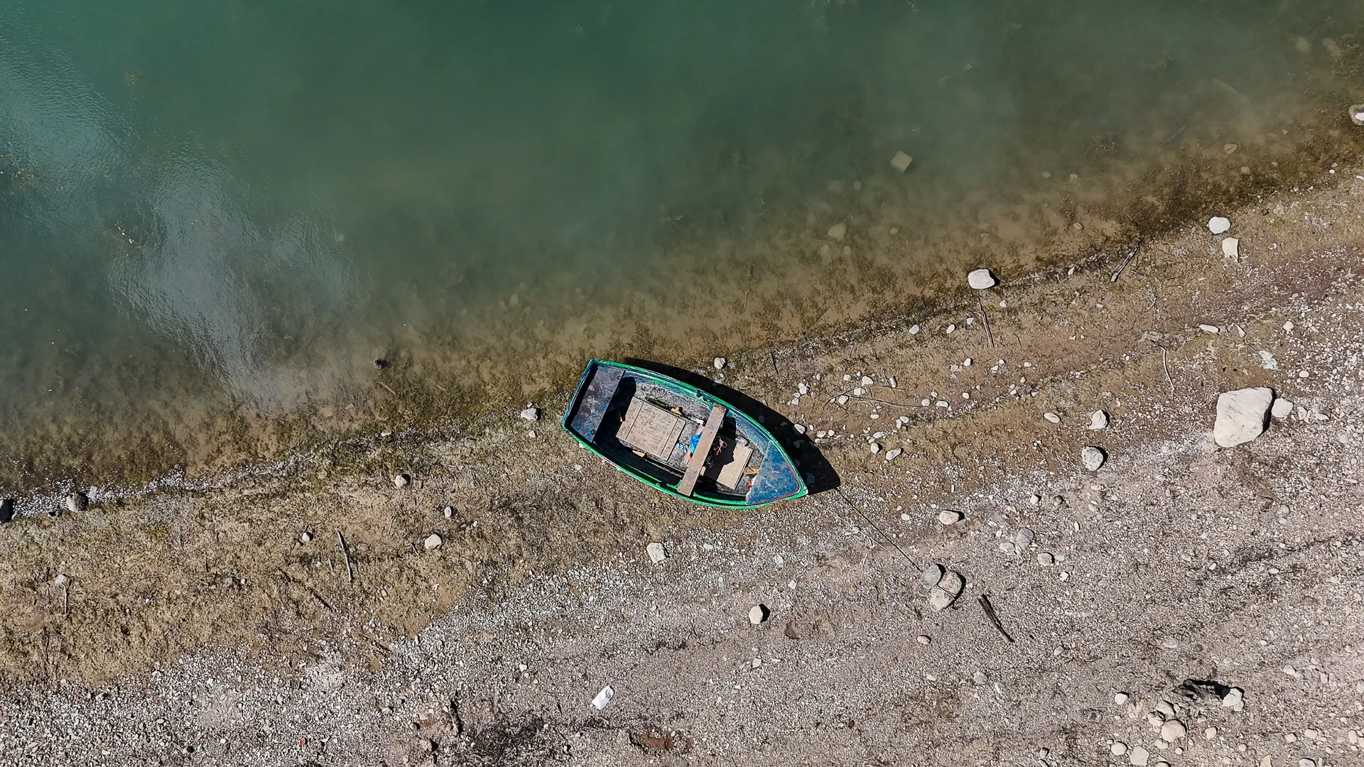Jablaničko jezero se povuklo, Neretvu u Konjicu skoro možete pregaziti