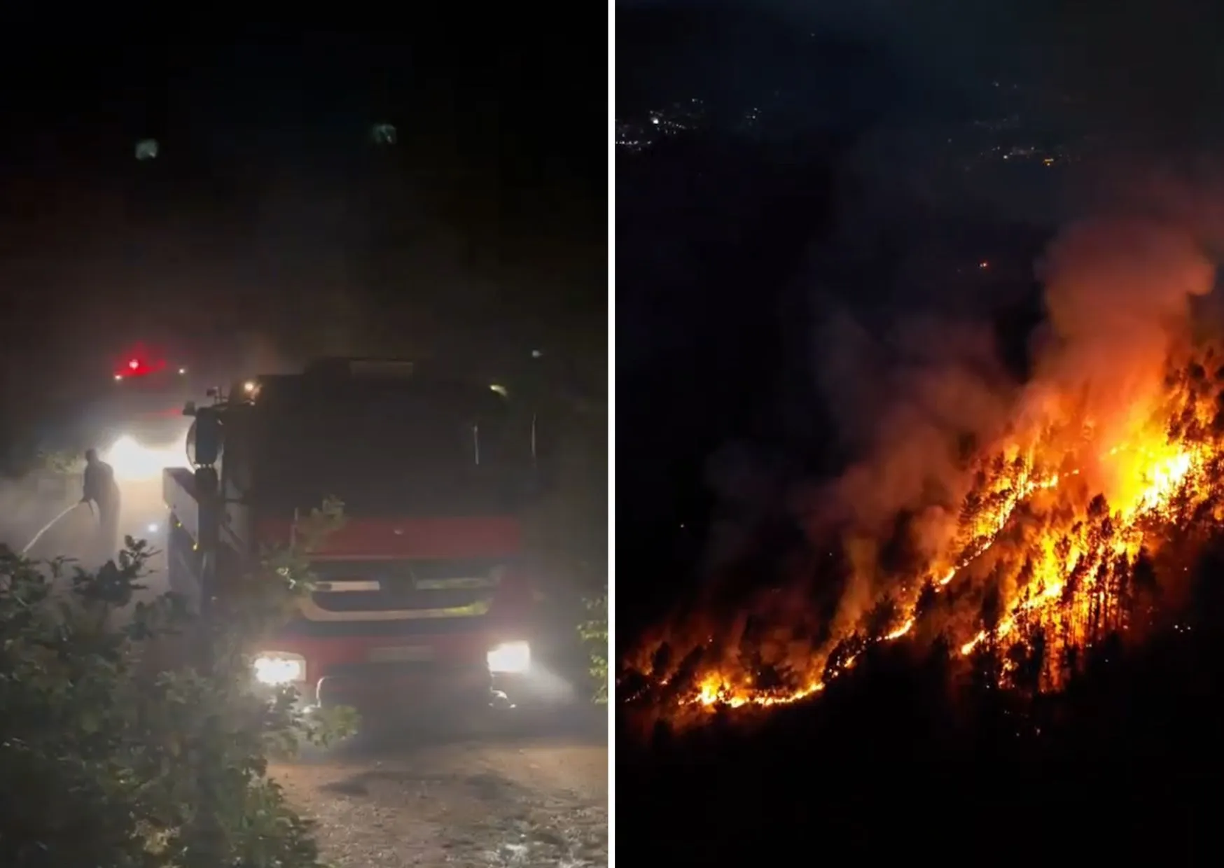 Veliki požar kod Konjica stavljen pod kontrolu, vatrogasci ostaju na terenu