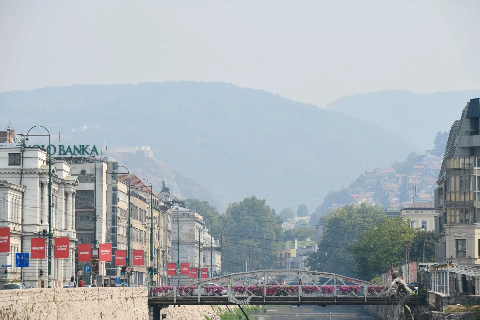 Zagađen zrak u Sarajevu