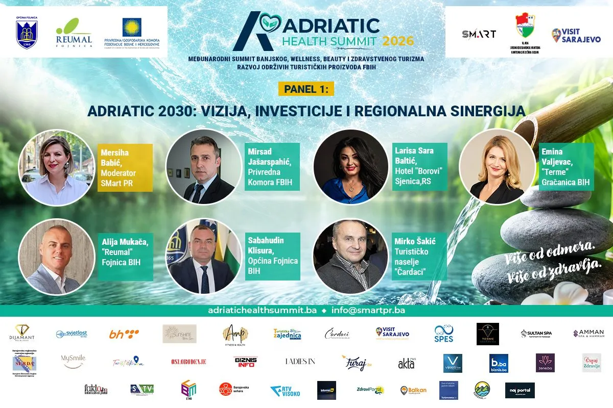 Fojnica postaje regionalni centar zdravstvenog turizma: Adriatic Health Summit