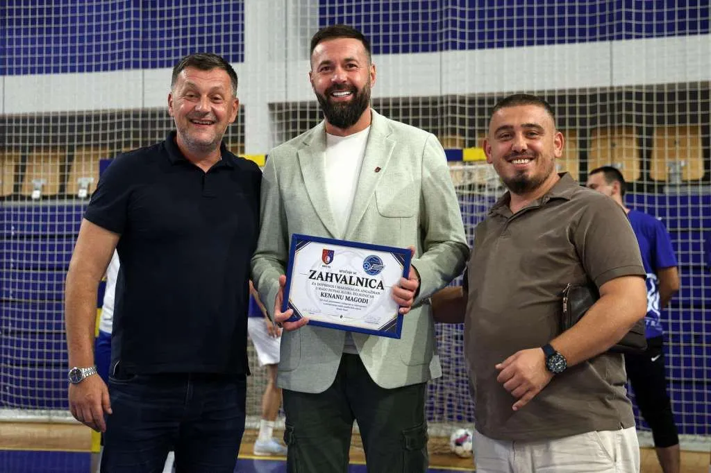 Ministar Kenan Magoda posjetio Futsal klub Željezničar uoči početka nove sezone