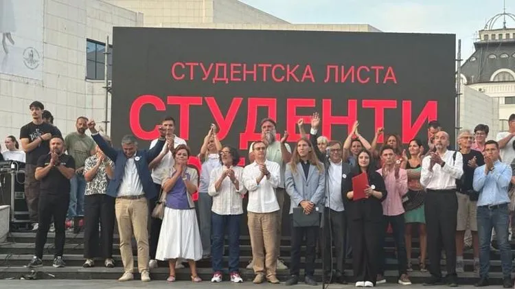 Studenti krenuli u kampanju iz Novog Sada: Predstavljeni kandidati, uz poruku 'Odavde je počelo'