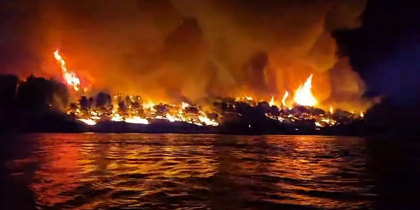 Teška noć na Braču, požar se približio Milni, evakuirano 200 osoba