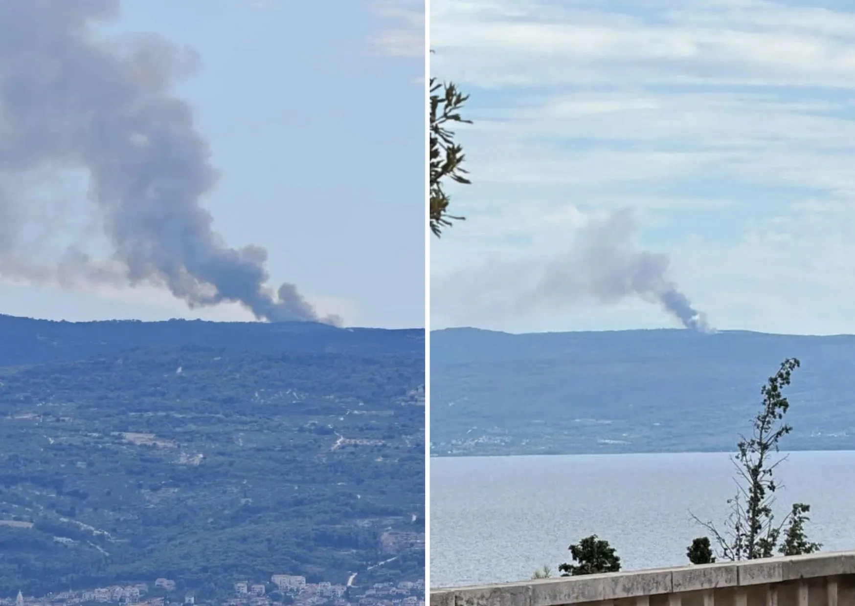 Ponovo aktiviran požar na Braču, na terenu više od 200 vatrogasaca