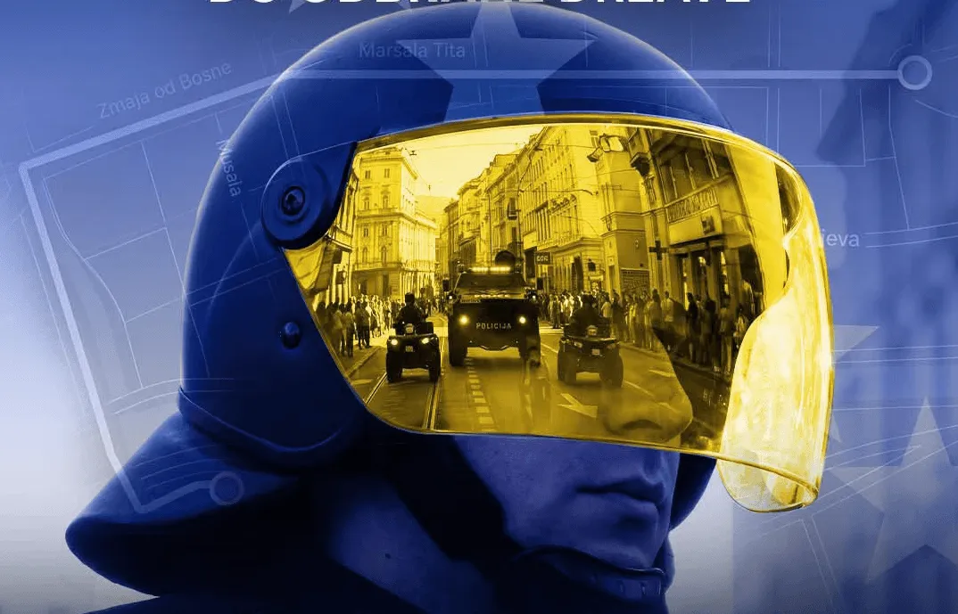 Veliki defile policijskih snaga prolazi kroz Sarajevo 19. septembra