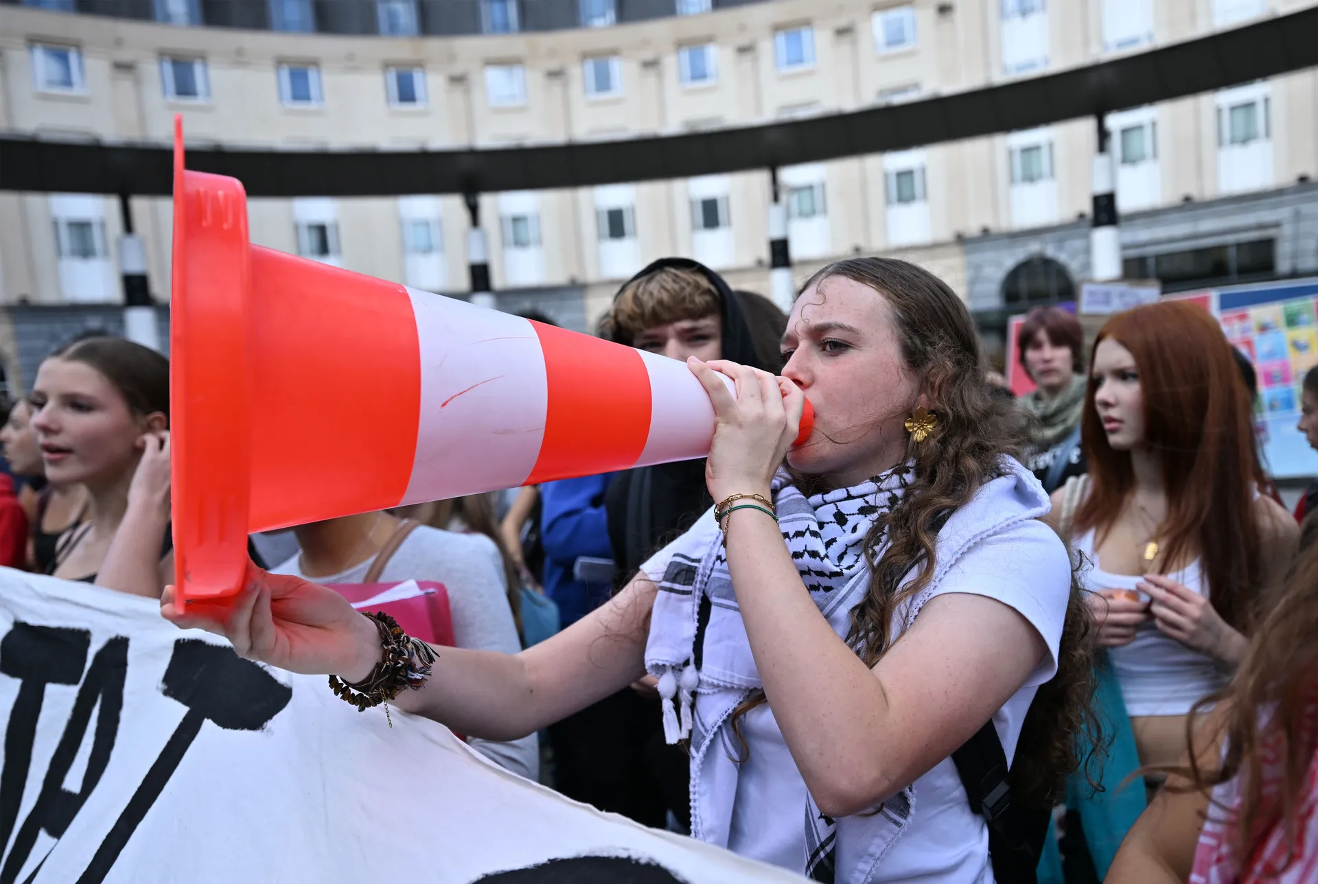 Više hiljada studenata okupilo se na demonstracijama u Briselu