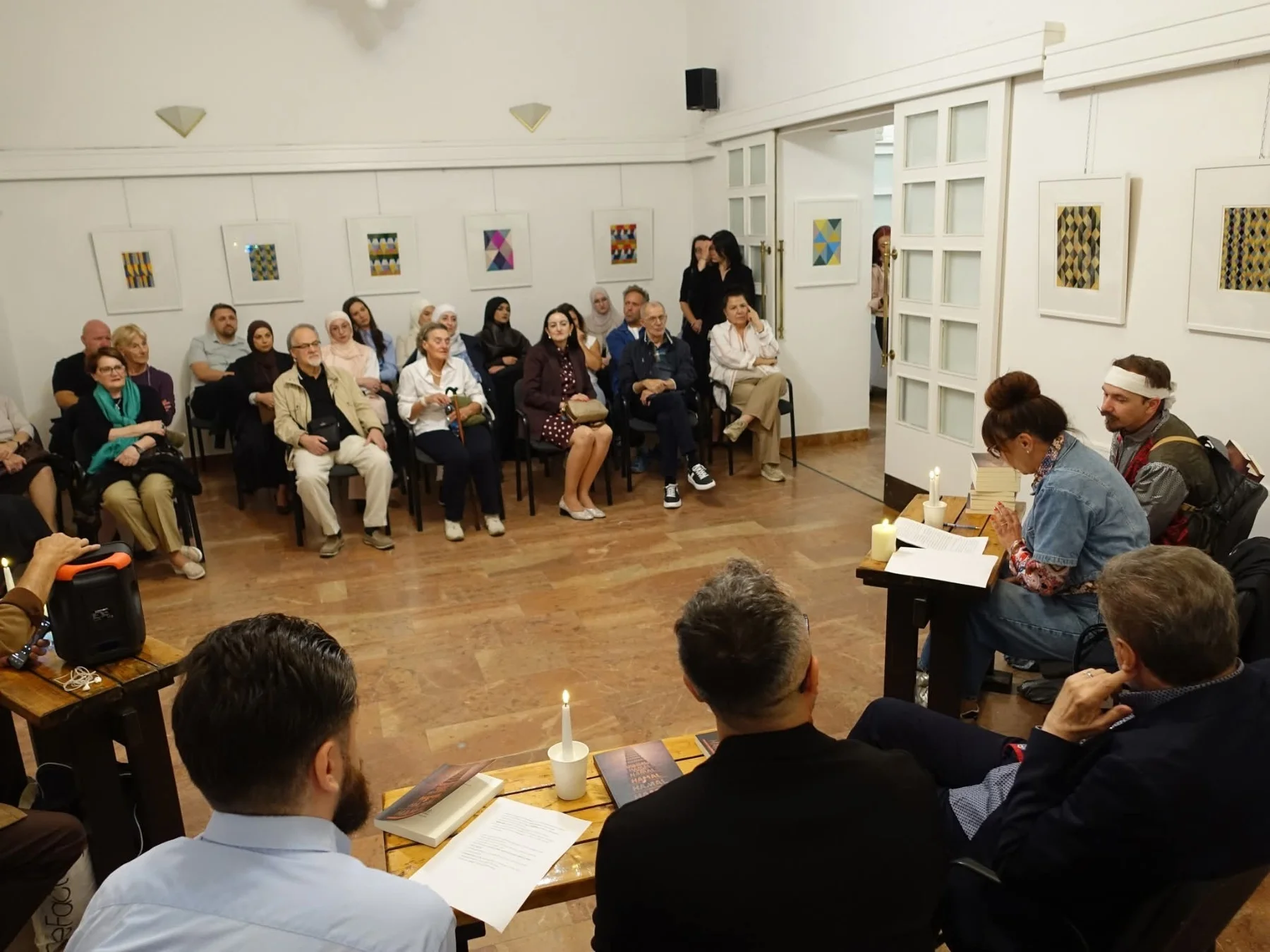 Promocija romana "Hamal" Šemsudina Gegića: Sarajevo kao ogledalo dobrote