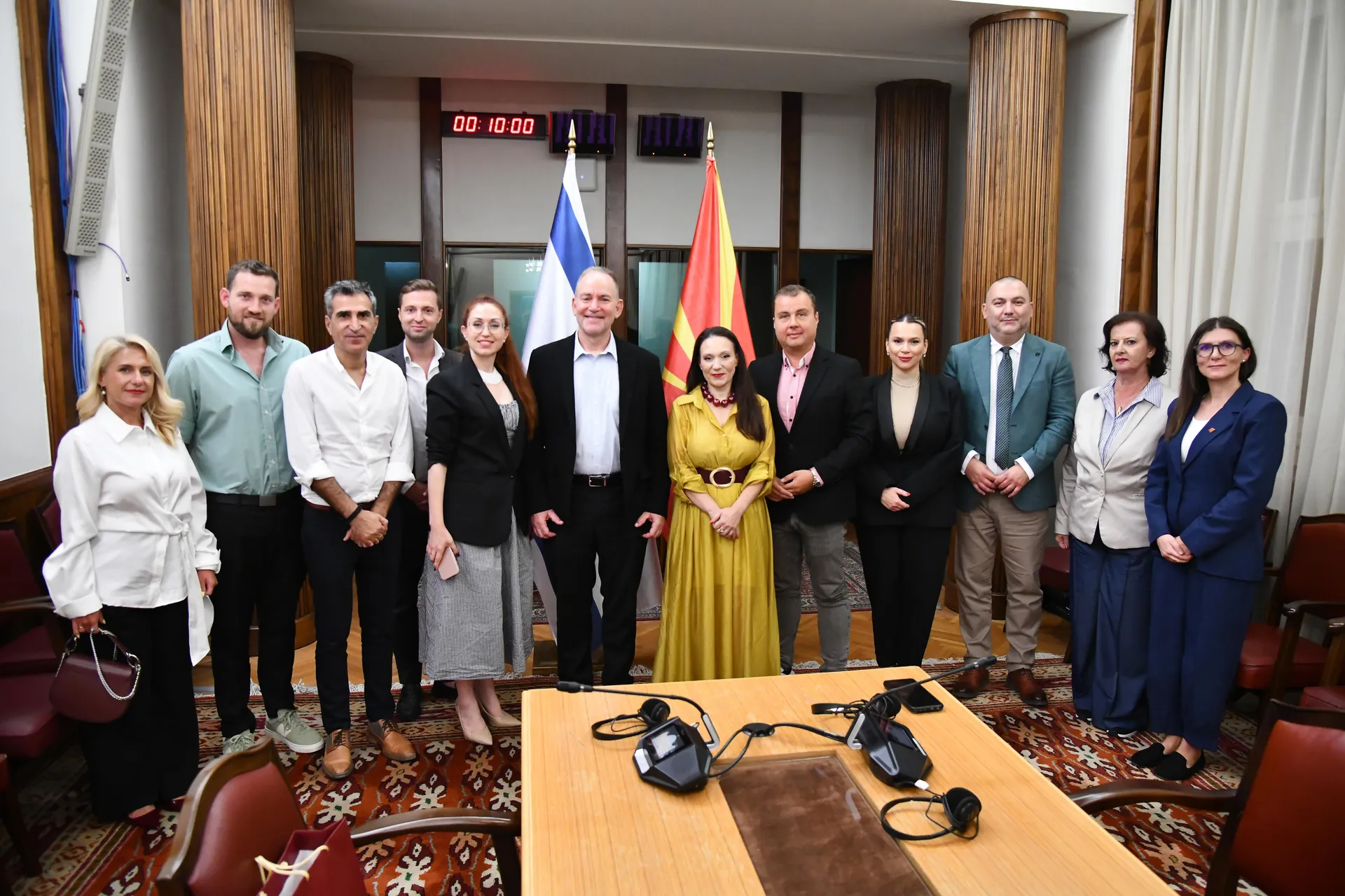 Izraelska parlamentarna delegacija u posjeti kolegama iz Sjeverne Makedonije