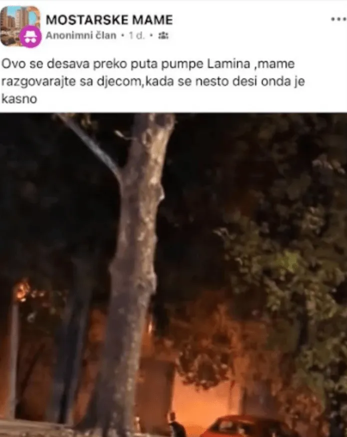 Maloljetnici, Mostar, napadi, mlađi huligani