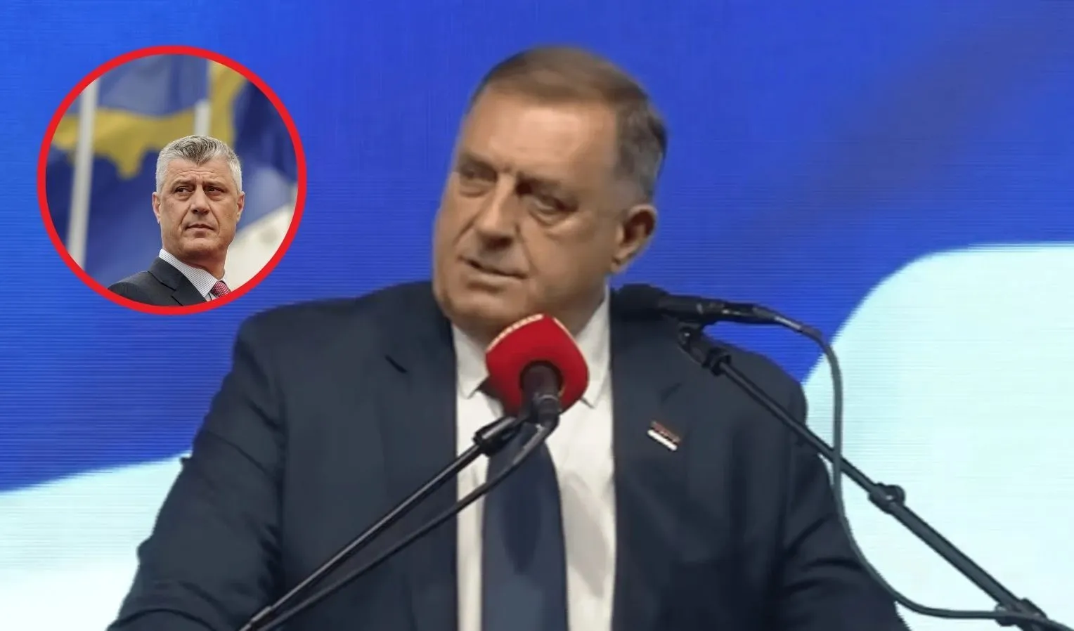 Dodik: Kazna koja je izrečena Thaciju i ostalima je karikatura pravde