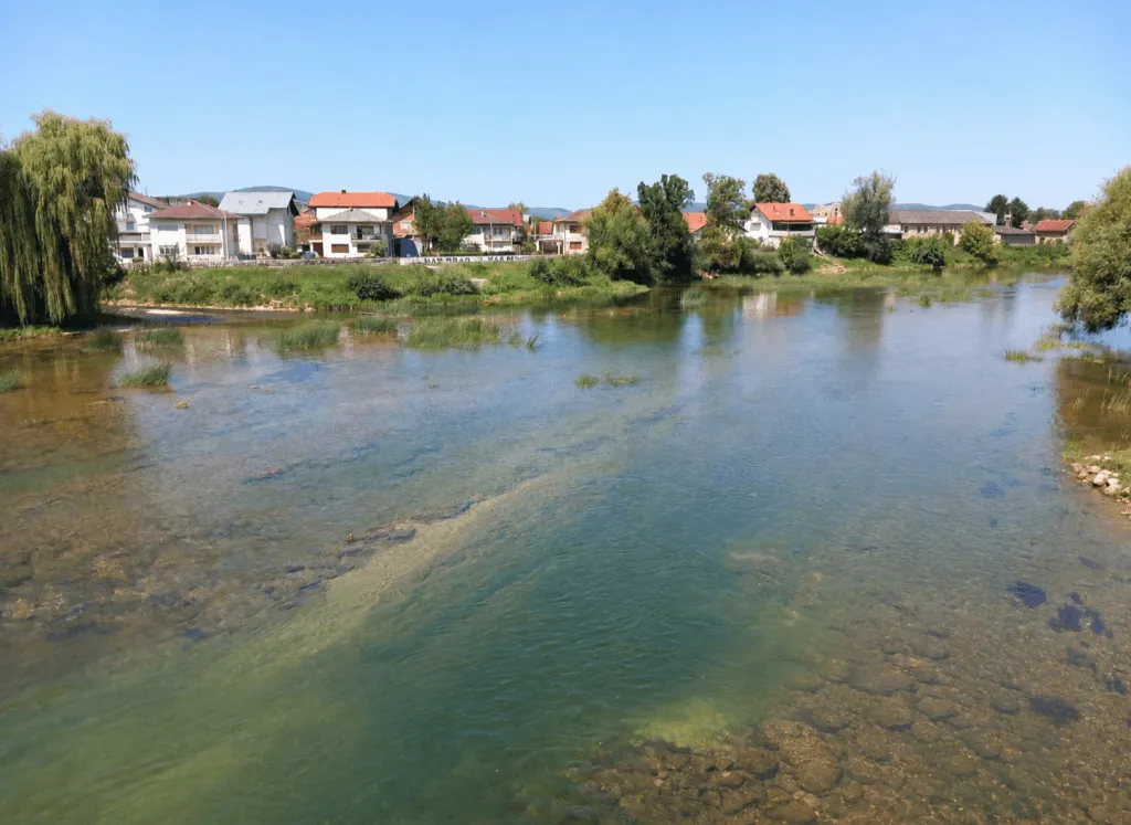Vodostaj rijeke Sane na rekordno niskom nivou, trenutno iznosi 69 centimetara