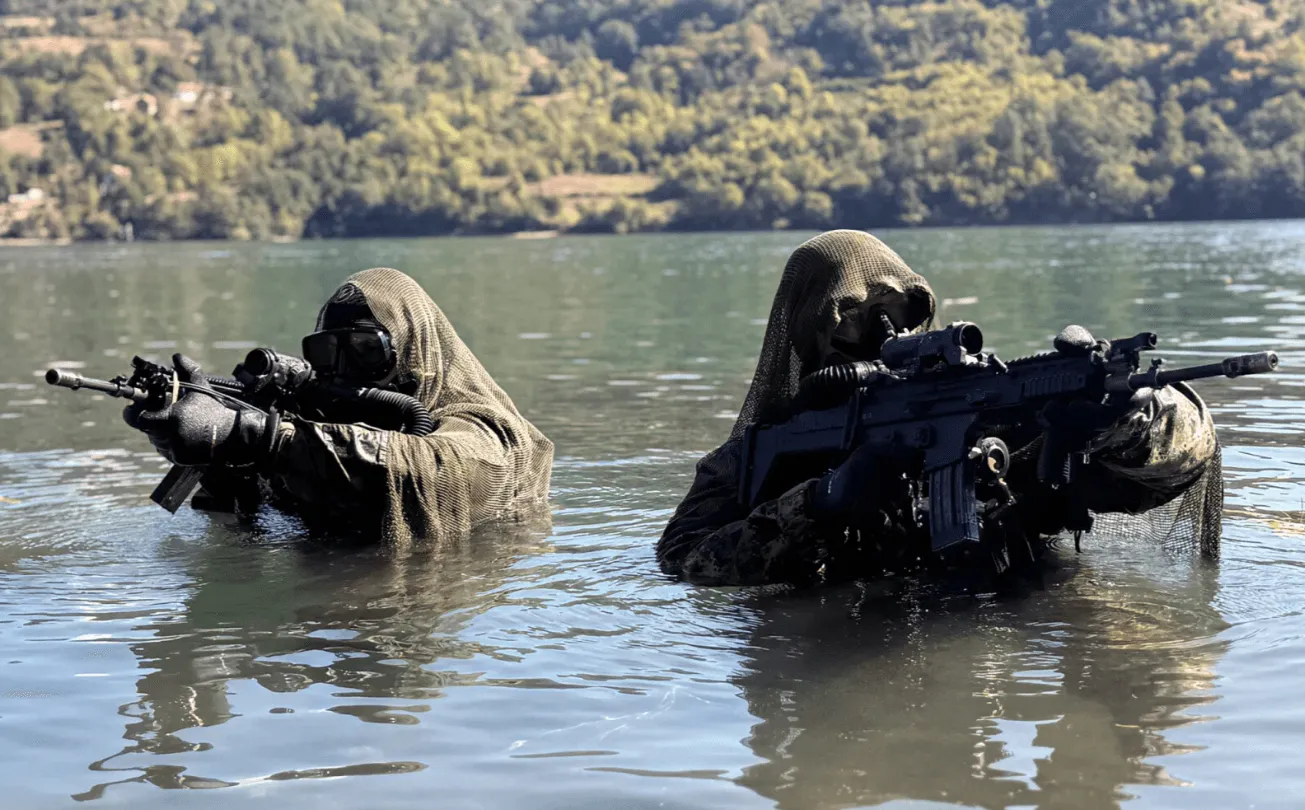 Vojska Srbije, vježba na granici sa BiH, nadomak Drine