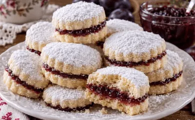 Recept koji nema konkurenciju - vanilice sa džemom od šljiva koje se tope u ustima