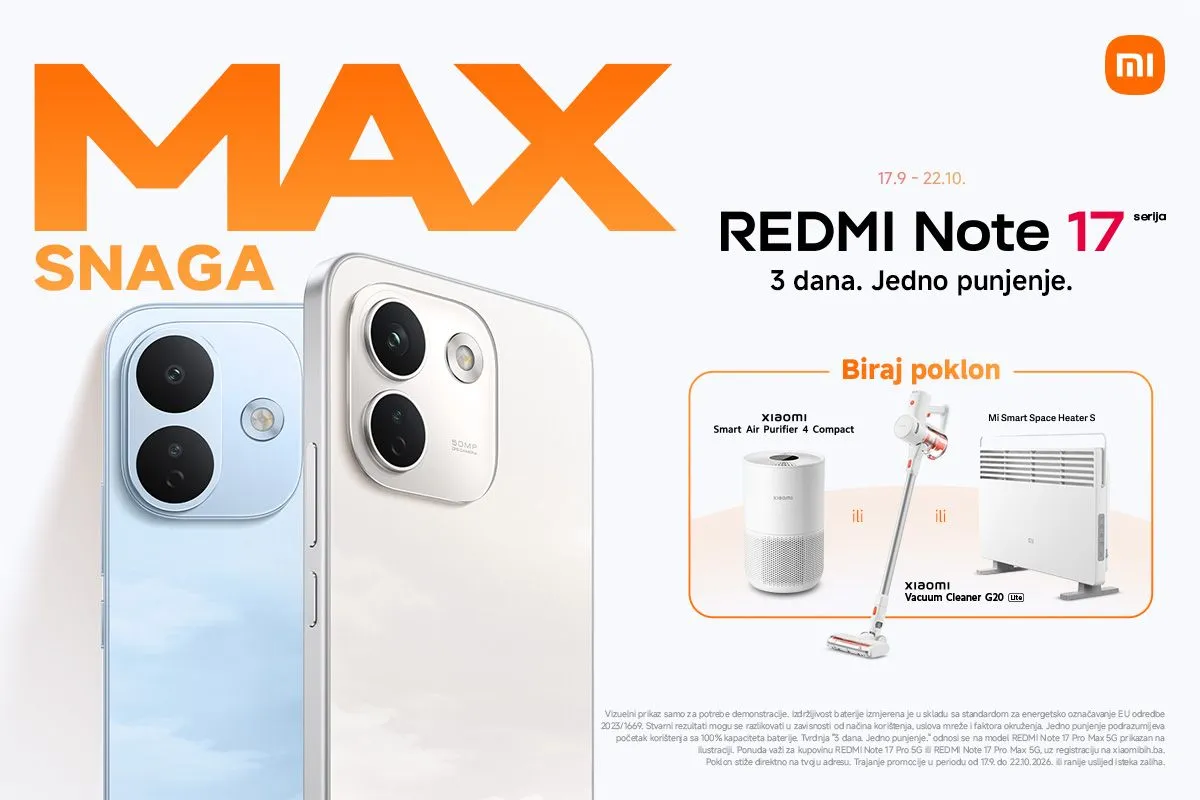 REDMI Note 17 serija spremna je za duge dane i nepredvidive situacije