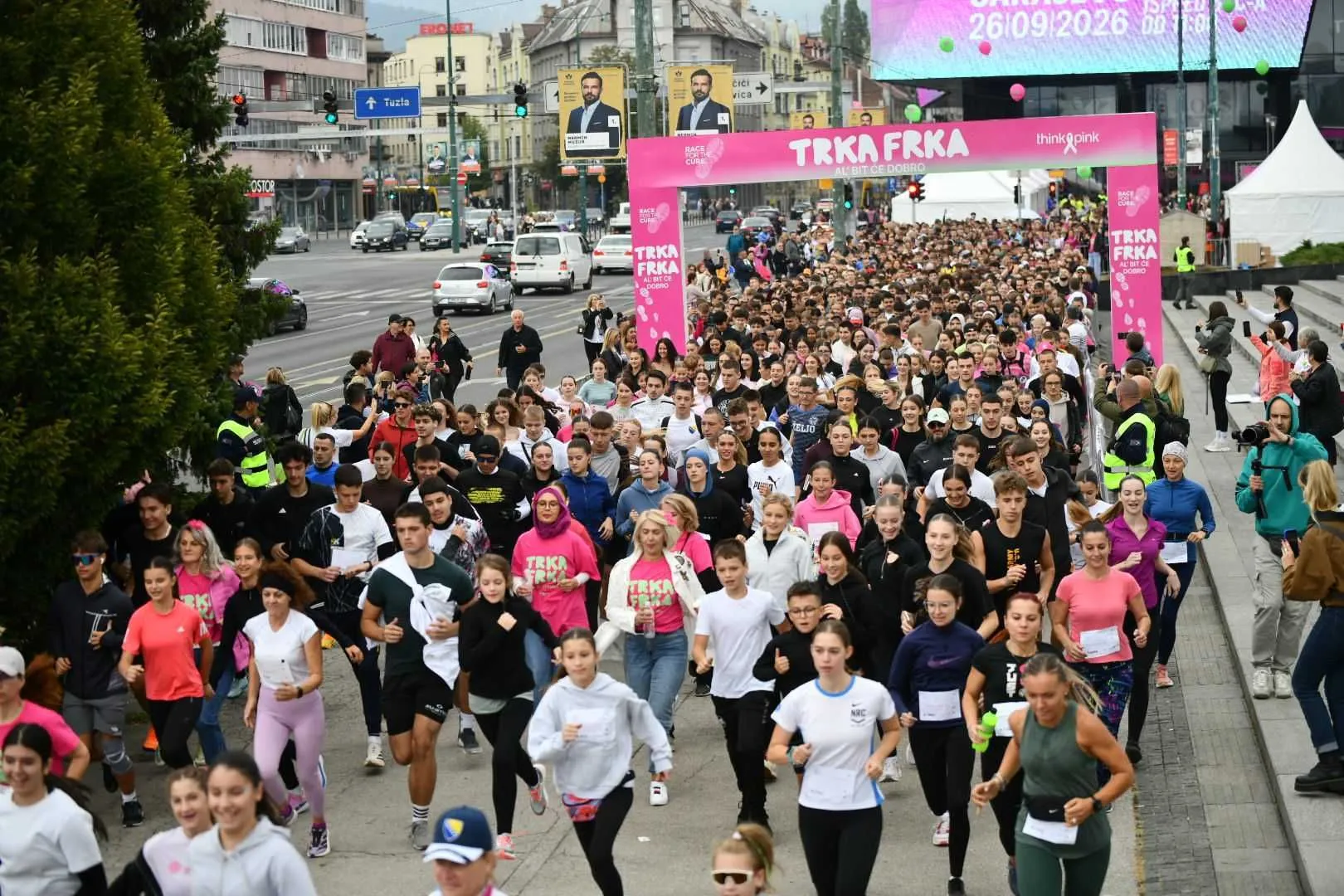 U Sarajevu održana utrka Race for the cure