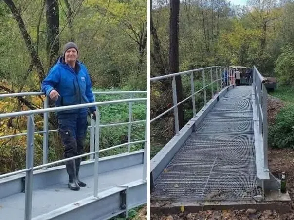 Hajro zasukao rukave i napravio most preko Sapne za cijelo selo