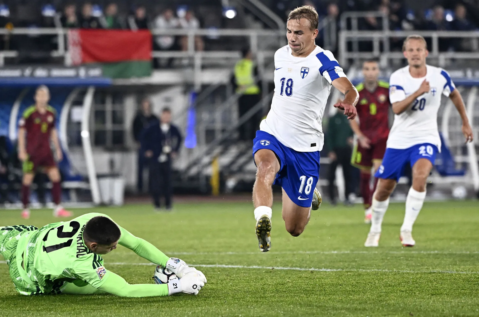 Finska ne može primiti gol, Bjelorusija ga ne može dati, remi i u Kišinjevu
