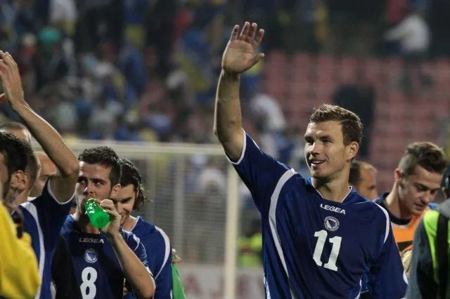 Noć kada je zasijao Dijamant - Eurogol Edina Džeke na Cristal areni