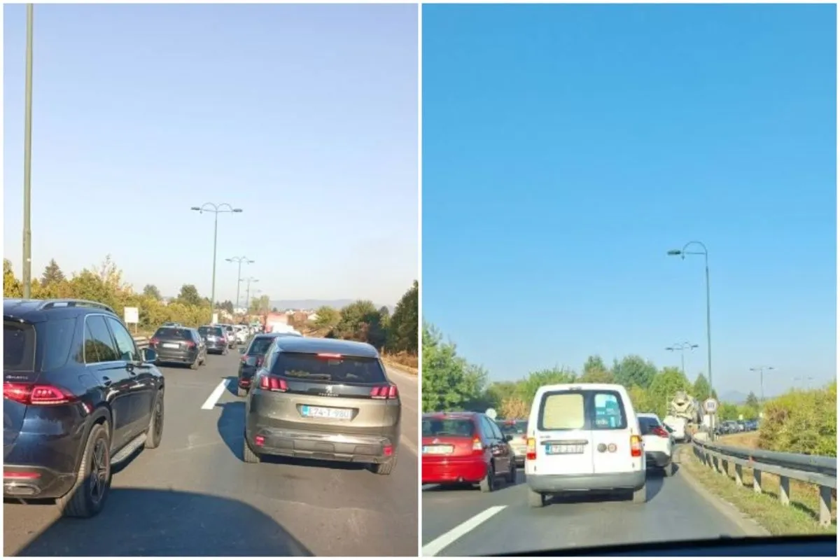 Četverostruki sudar na brzoj cesti paralisao saobraćaj, formirane kolone vozila