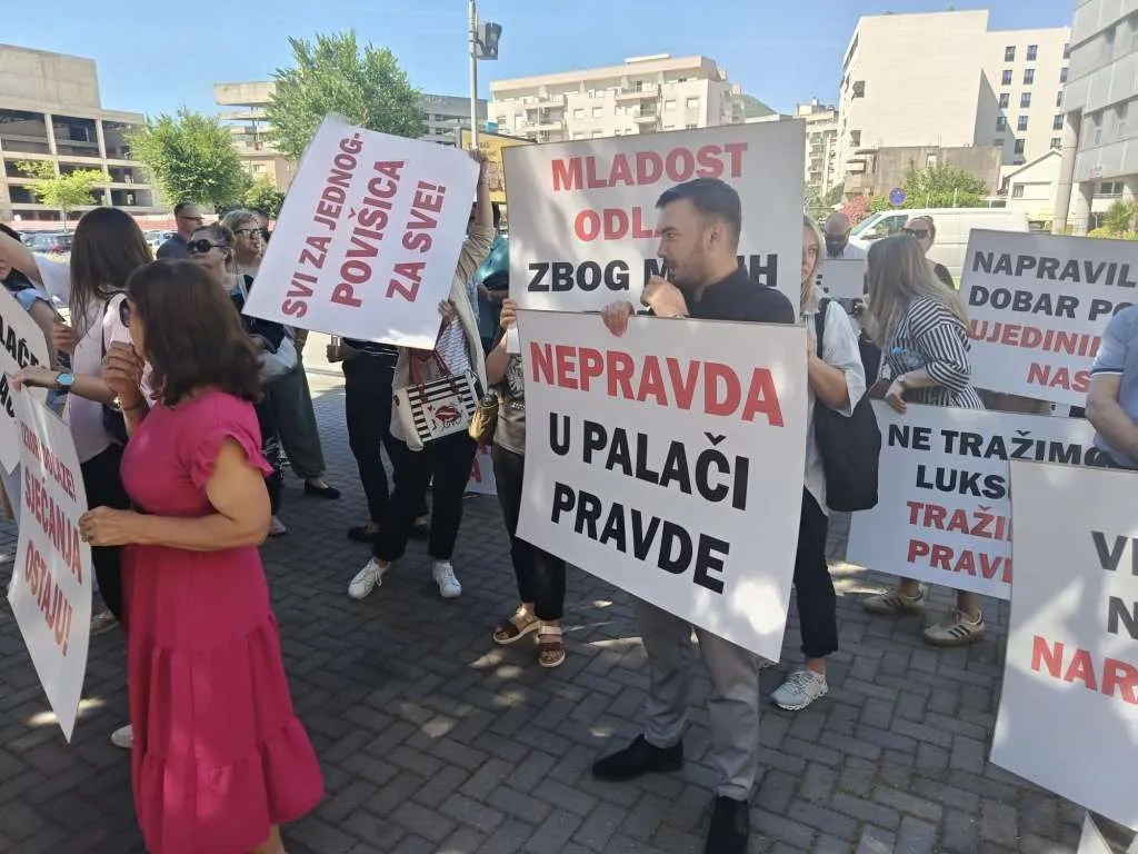  Sindikat pravosuđa tvrdi da Vlada HNK želi ugušiti njihov štrajk