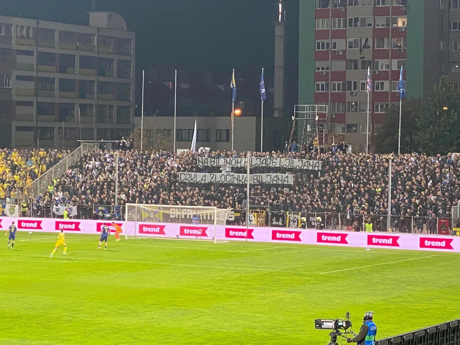 BH Fanaticosi podigli parolu za preminulu ratnu zločinku Biljanu Plavšić