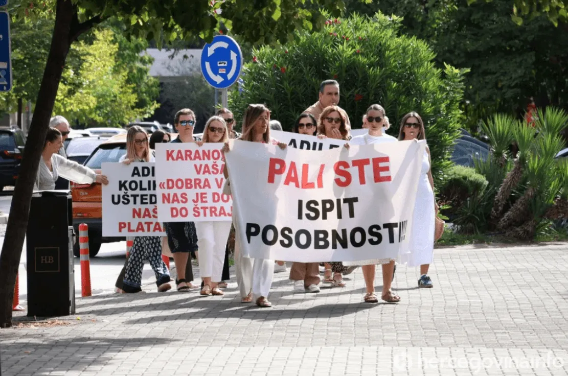 Sudije podržale štrajkače u HNK, pozvale vlasti da hitno nađu rješenje