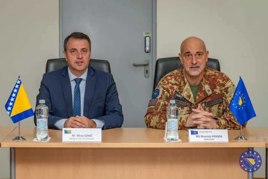 Gradonačelnik Visokog u Butmiru razgovarao s komandantom EUFOR-a