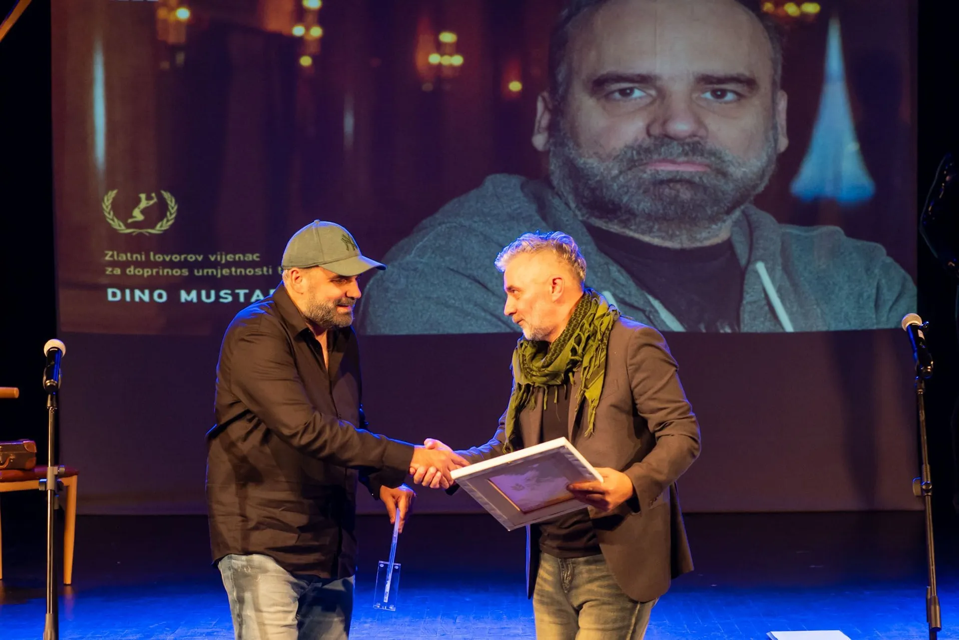 Dino Mustafić dobio Zlatni lovorov vijenac: MESS je dio identiteta Sarajeva