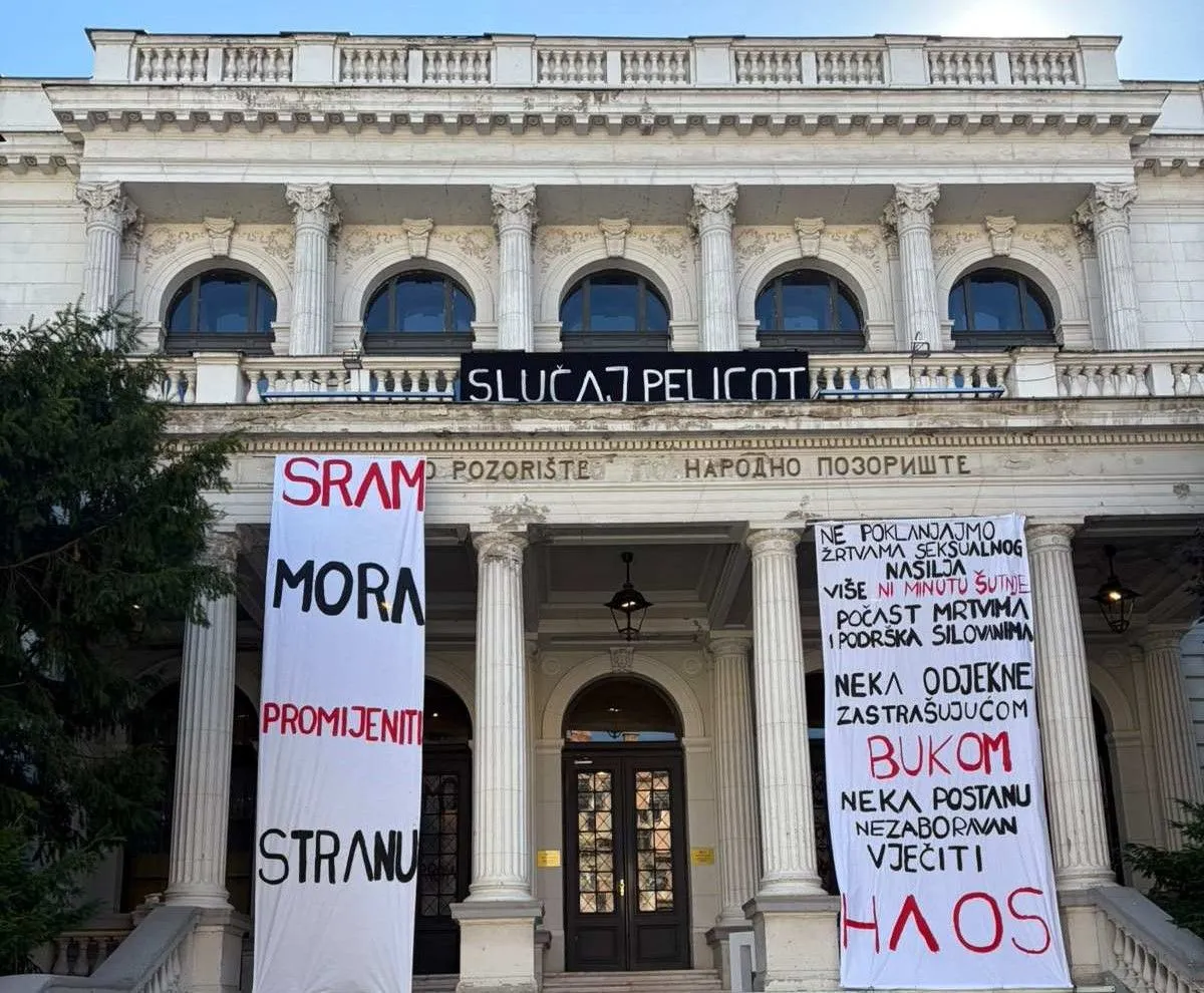 Sarajevska pozorišna  scena postaje sudnica u predstavi o slučaju Gisèle Pelicot
