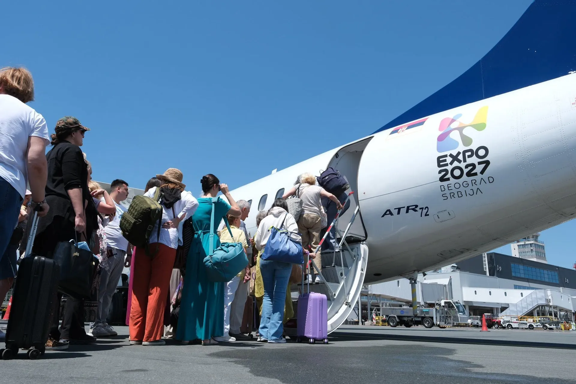 Drama pred let za Beograd, uhapšen muškarac na aerodromu u Splitu