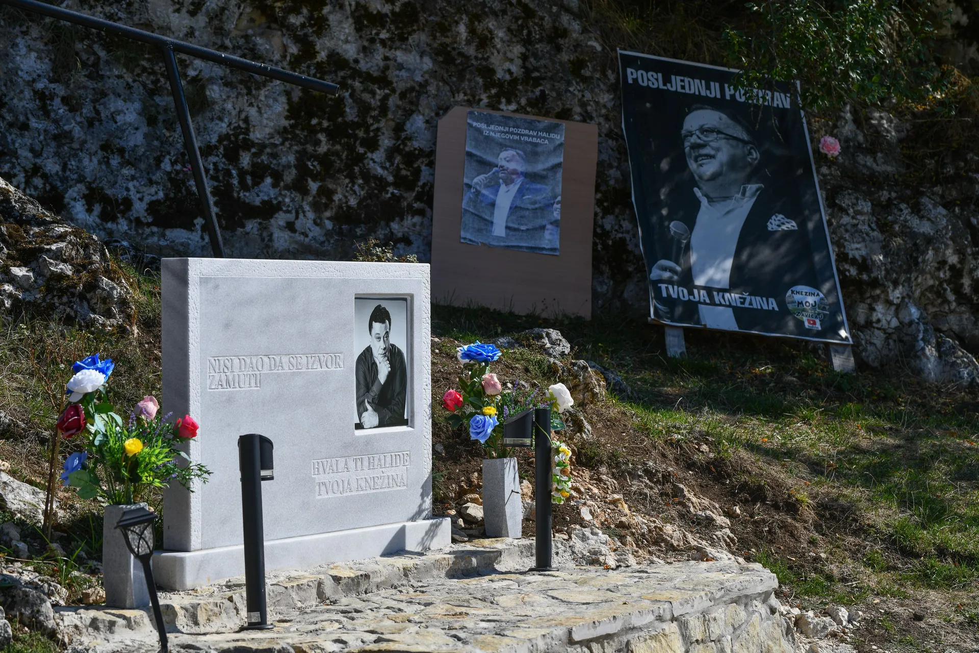 Spomenik Halidu Bešliću na Knežak izvoru