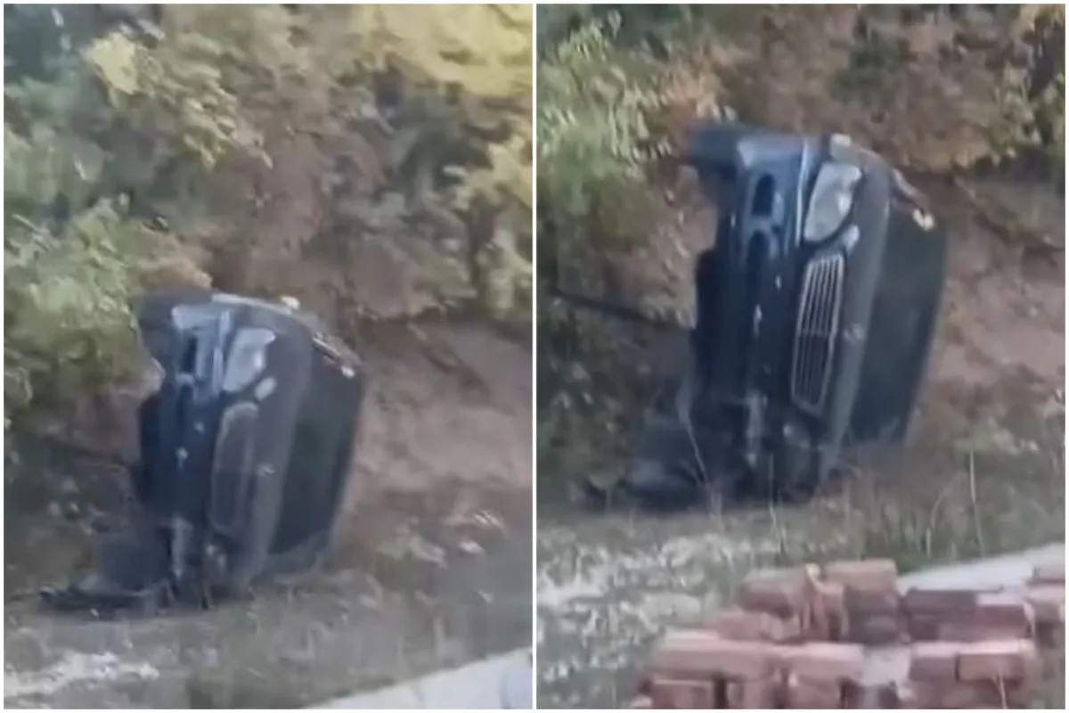 Nesreća u starom dijelu Sarajeva, Mercedes završio u dvorištu kuće